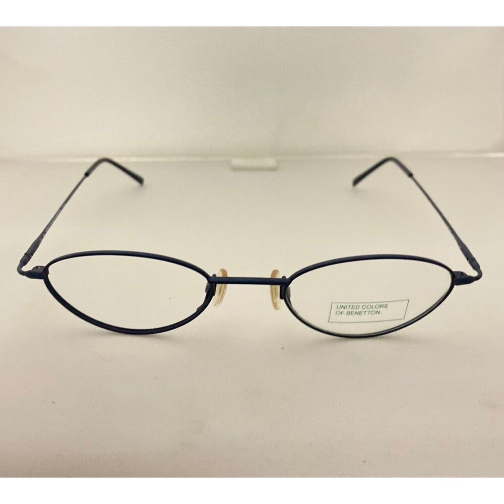 #5804 United Colors of Beneton Boys Black Oval Eyeglass Frames 46-19-135